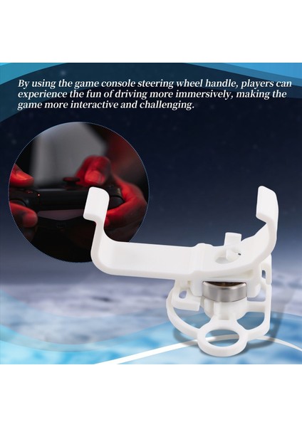 Ps5 Yarış Oyunları Için Mini Direksiyon Simidi Denetleyicisi Gamepad Yarış Direksiyon Simidi Simülasyon Oyunları Beyaz (Yurt Dışından) indirimleri