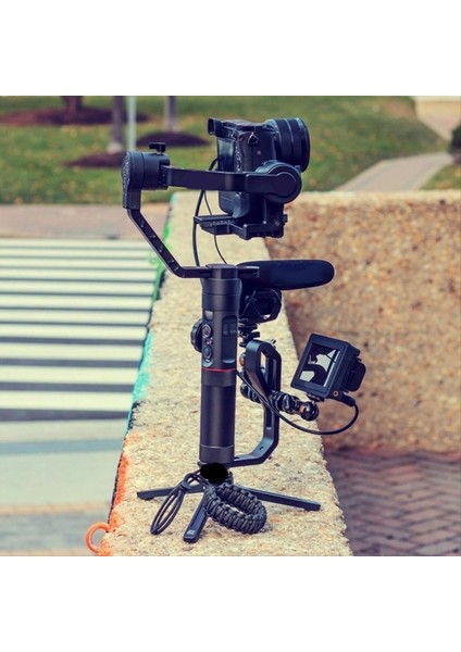 Kavrama L Tip Braket Montaj Monitörü Mikrofon Montaj Standı Djı Ronin S Rs 2 3 4 Sc Zhiyun Gimbal Kamera (Yurt Dışından) fiyatları