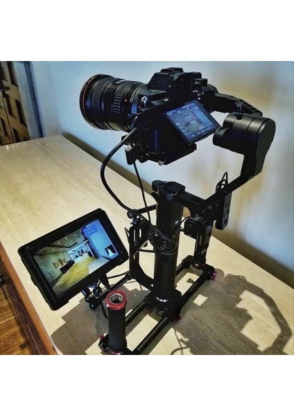 Kavrama L Tip Braket Montaj Monitörü Mikrofon Montaj Standı Djı Ronin S Rs 2 3 4 Sc Zhiyun Gimbal Kamera (Yurt Dışından) fırsatları