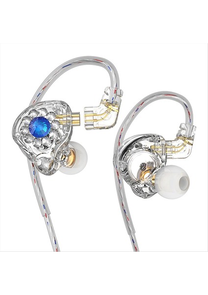 Kulak Monitörlerinde Kulaklık Kulaklıkları 11MM Pet Kompozit Diyafram Dinamik Kulaklık Mikrofon Olmadan 3.5mm Şeffaf (Yurt Dışından) indirimleri