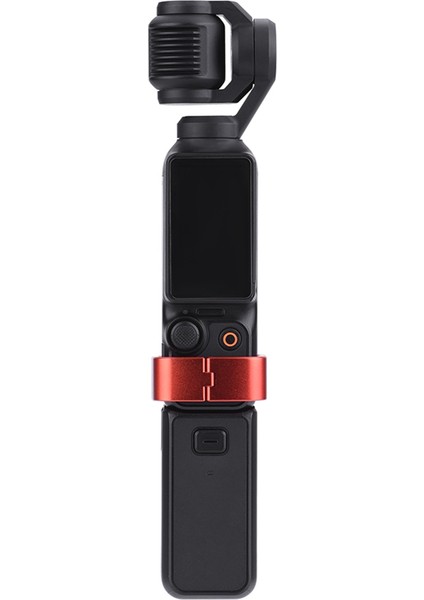Djı Osmo Cep 3 Kamera Aksesuarları Için Adaptör ve Vidalı Sırt Çantası Klipsi Bisiklet Tutucu ile Genişleme Braket Çerçevesi Kırmızı (Yurt Dışından)