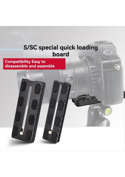 120MM Kamera Montajı Hızlı Bırakma Plakası Standardı 1/4 Inç Vida Djı Ronin Sc Için Hızlı Serbest Bırakma Plakası (Yurt Dışından) fiyatları