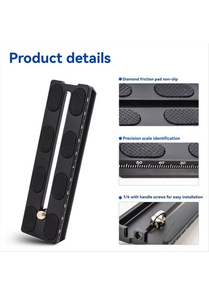 120MM Kamera Montajı Hızlı Bırakma Plakası Standardı 1/4 Inç Vida Djı Ronin Sc Için Hızlı Serbest Bırakma Plakası (Yurt Dışından) modelleri