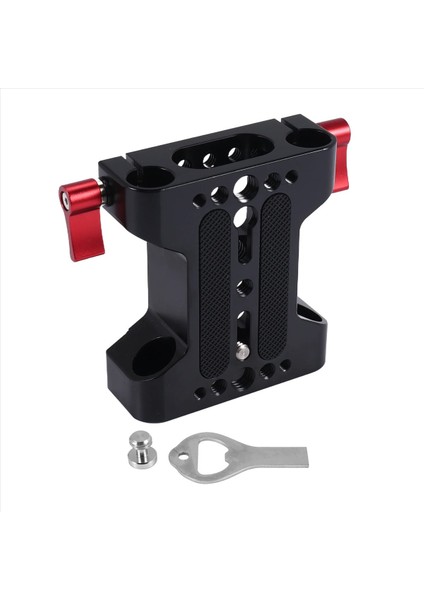 Dslr Kamera Omuz Teçhizat Destek Aksesuarları Için 15MM Çubuk Ray Kelepçeli Çok Fonksiyonlu Kamera Taban Plakası (Yurt Dışından) modelleri