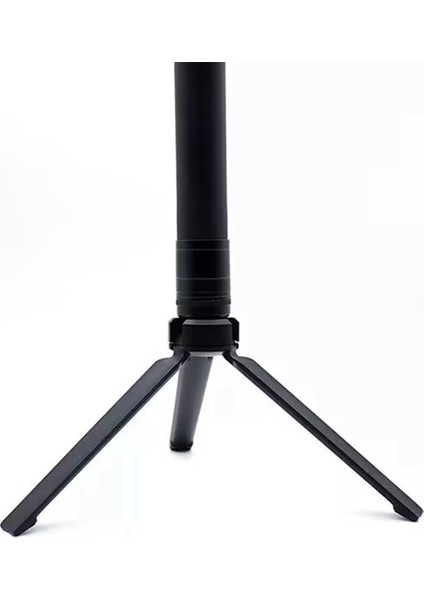 Telesin Alüminyum Alaşım Katlanılabilir Tripod Gopro Kahraman Için 1/4 Vidalı El Kayışı ile 12 11 10 9 8 7 6 INSTA360 Osmo Eylem Kamerası (Yurt Dışından)