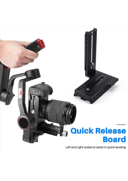 Slr Kamera Dikey Hızlı Serbest Bırakma Kartı Zhiyun Weebill S Ranete2/3 Sabitleyici Tripod Gimbal Alt Plaka (Yurt Dışından) indirimleri