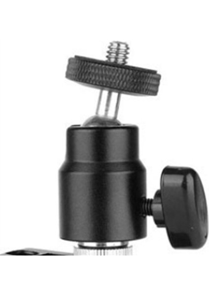 360 ° Mini Top-Başlı Hızlı Serbest Bırakma Kelepçesi Braket Tripod Montajı 1/4 Vid (Yurt Dışından) fırsatları