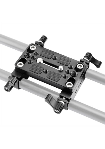 Kamera Montaj Plakası Pro Dslr Omuz Montajı Destek Teçhizat Tripod Montaj Plakası Lens Desteği 15MM Çubuklar (B) (Yurt Dışından) modelleri