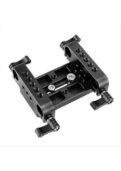 Kamera Montaj Plakası Pro Dslr Omuz Montajı Destek Teçhizat Tripod Montaj Plakası Lens Desteği 15MM Çubuklar (B) (Yurt Dışından) fırsatları