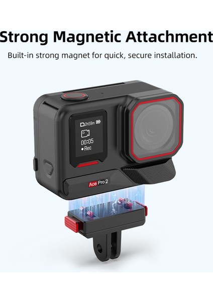 Djı Insta 360 Ace/pro/pro 2 Manyetik Hızlı Serbest Bırakma Taban Kamera Tripod Adaptör Bağlantı Plakası Için Adaptör Taban (Yurt Dışından) fırsatları