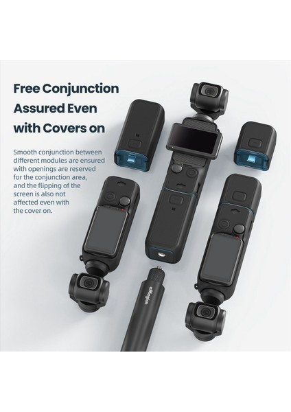 Djı Osmo Cep 3 Için Silikon Kapak 3 Karaklama Anti Gimbal Kamera Tutamak Yumuşak Lens Koruyucu Kılıf Gri Standart (Yurt Dışından) indirimleri