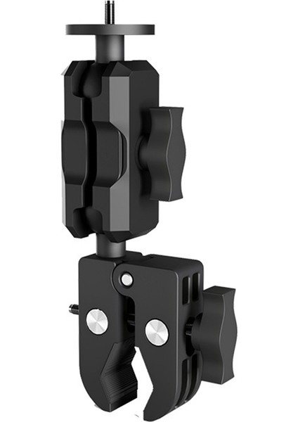 Tek Kafa Yengeç Kelepçesi Reflektör Motosiklet Braketi Selfie Pole Şemsiye Tripod Motosiklet Klipsi 6cm (Yurt Dışından)