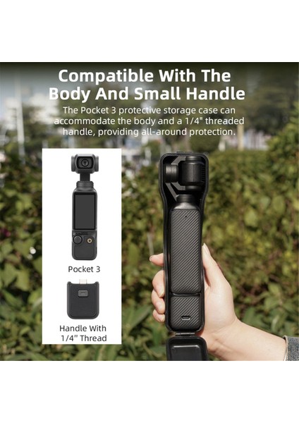 Djı Osmo Cep Için 3 Sabit Kılıf Taşınabilir Koruyucu Torba Su Geçirmez Saklama Kutusu Çanak Kamera Aksesuarları (Yurt Dışından) fırsatları