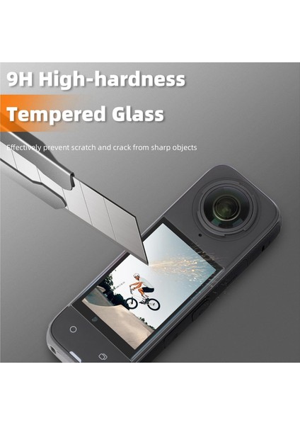 Lens Koruma Silikon Kasa Ekran Koruyucusu INSTA360 X4 Aksesuarlar Çizgiye Karşı Çizgiye Karşı Temizli Cam Koruyucu Film (Yurt Dışından) fırsatları