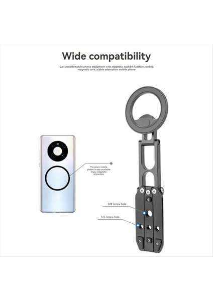 Manyetik Telefon Tripod Stant Sopa Sopa Masaüstü Akıllı Telefon Sahibi Video Fotoğrafçılığı (Yurt Dışından) fırsatları