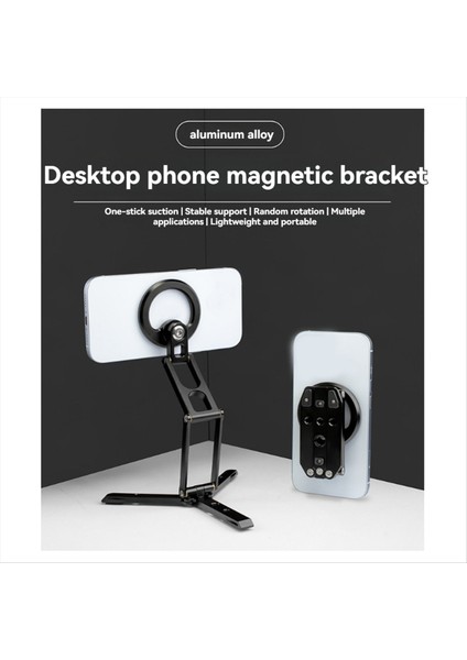 Manyetik Telefon Tripod Stant Sopa Sopa Masaüstü Akıllı Telefon Sahibi Video Fotoğrafçılığı (Yurt Dışından) indirimleri