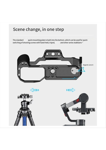 Nikon Zf Için Özel Kamera Tavşan Kafes Genişleme Çerçevesi Elde Metal Dikey Genişleme Çerçevesi Sabitleyici Aksesuarları (Yurt Dışından) fırsatları