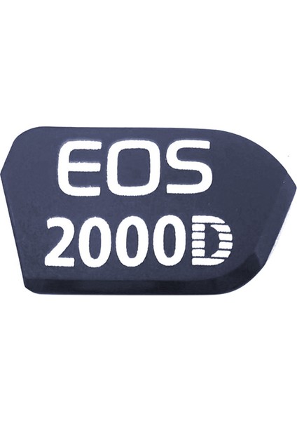 Canon 2000D Için Ikinci Nesil Işareti Siyah Isim Plakası (Yurt Dışından)