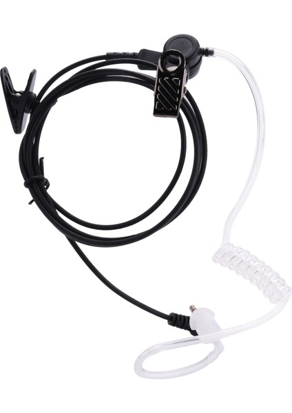 Düz Dinle Sadece Şeffaf Esnek Akustik Tüp Kulaklık 3,5mm Kulaklık Kulaklığı Telsiz Için Mono Jack (Yurt Dışından) modelleri