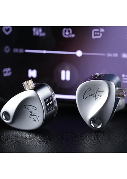 Kz Castor Ear Kulaklıklarda Hifi Bas Ses Gürültüsü Izole Çift Dinamik Sürücü Kablolu Kulaklıklar Geliştirilmiş Bas Yok Mikrofon Yok (Yurt Dışından) fiyatları