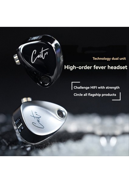 Kz Castor Ear Kulaklıklarda Hifi Bas Ses Gürültüsü Izole Çift Dinamik Sürücü Kablolu Kulaklıklar Geliştirilmiş Bas Yok Mikrofon Yok (Yurt Dışından) modelleri