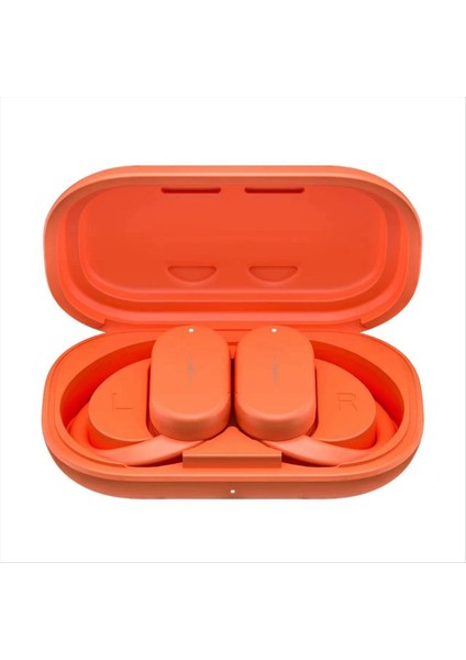 Kablosuz Kulaklıklar Tws Earbuds Derin Bas Dönebilir Earhook Bluetooth Kulaklıklar Mikrofonlu Sürücüler Için Ofis Sporları Spor Portakal (Yurt Dışından)