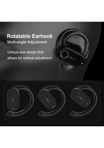 Kablosuz Kulaklıklar Tws Earbuds Derin Bas Dönebilir Earhook Bluetooth Kulaklıklar Mikrofonlu Sürücüler Için Ofis Sporları Spor Portakal (Yurt Dışından) fırsatları
