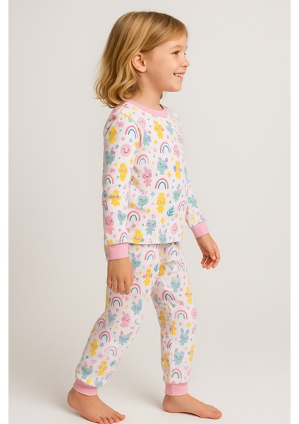 Kız Çocuk Pijama Takımı Pembe fiyatları
