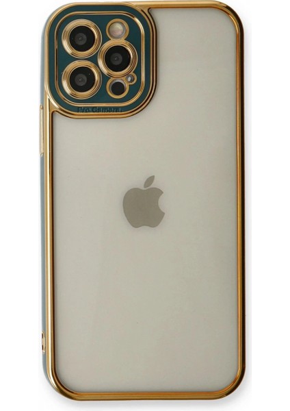 iPhone 12 Pro Kılıf Liva Lens Silikon - Yeşil fiyatları