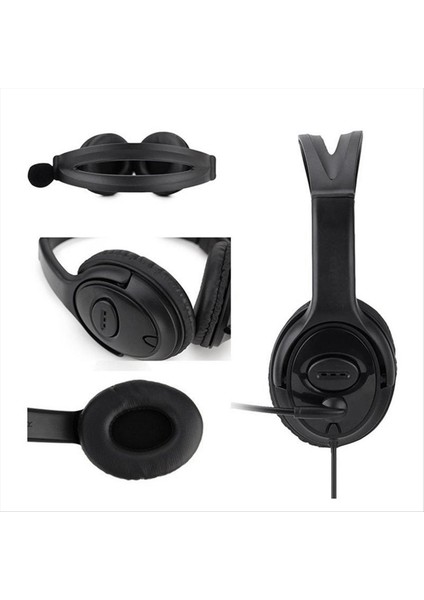 Zoom Skype Office Call Center Home Podcast Için Gürültü Önleme Mikrofonu ile Center Kulaklık Stereo Kulaklık Çağrı (Yurt Dışından) modelleri