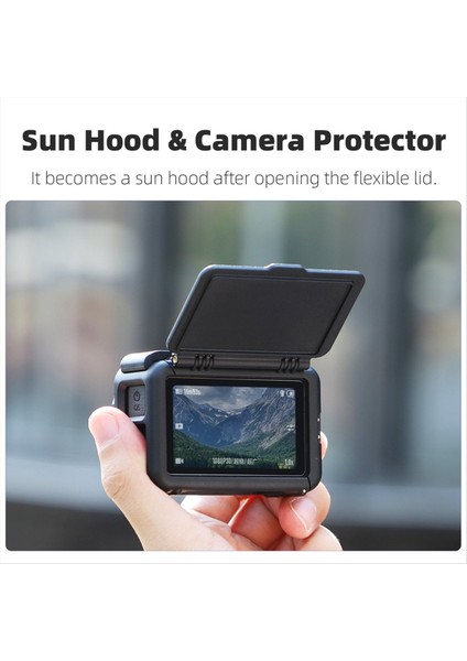 Djı Action Için Tavşan Kafesi 5 Pro/4/3 Koruyucu Koruyucu Koruyucu Kamera Kaputlu Hızlı Serbest Bırakma Adaptör Genişletme Çerçevesi (Yurt Dışından) fırsatları