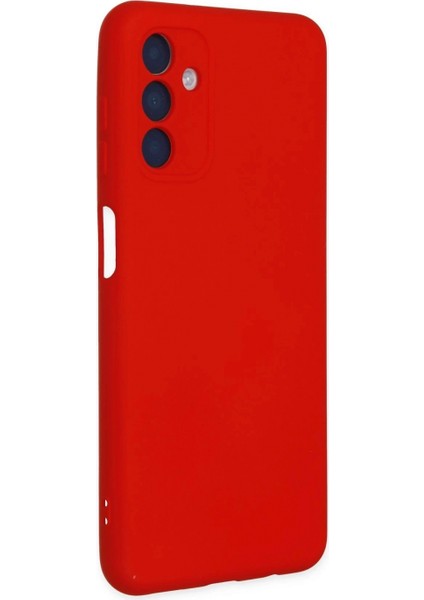 Samsung Galaxy A04S Kılıf Nano Içi Kadife Silikon - Kırmızı fiyatları