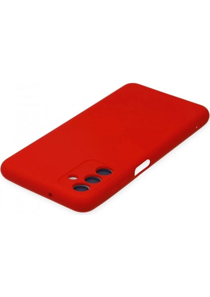 Samsung Galaxy A04S Kılıf Nano Içi Kadife Silikon - Kırmızı fırsatları