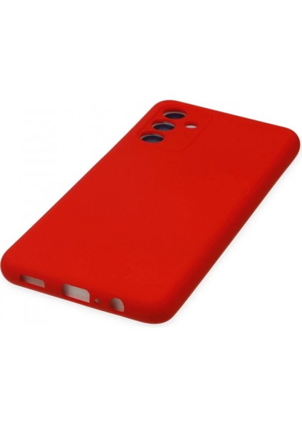 Samsung Galaxy A04S Kılıf Nano Içi Kadife Silikon - Kırmızı indirimleri