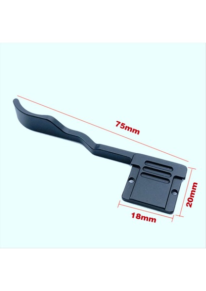 Alüminyum Alaşım Sıcak Ayakkabı Başparmak A7C2 Kamera Için El Kavrama Sıcak Ayakkabı Kavrama Gümüş (Yurt Dışından) modelleri