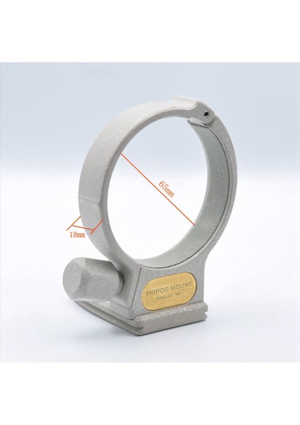 2x Metal Lens Yaka Tripod Montaj Yüzüğü Canon Ef 70-200MM F/4l (Is/ıs Iı) Usm Kamera (Yurt Dışından) indirimleri