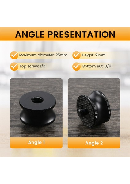 3/8 Ila 1/4 Adaptör Mini 3/8 Dişi Ila 1/4 Erkek Adaptör Vidası Montaj Kamera Tripod Top Kafası Fotoğraf Stüdyosu (Yurt Dışından) indirimleri