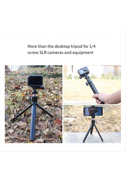 Osmo/gopro Ant Dslr Kamera Tripod Braket Cep Telefonu Selfie Masa Canlı Alüminyum Alaşım Tripod A Için Lenvee (Yurt Dışından) fiyatları