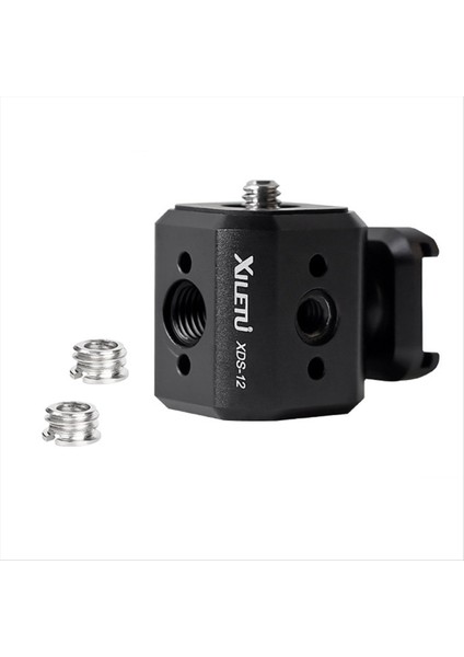 Xıletu Xds-12 Tripod Vidalı Delik Dönüşüm Koltuğu 1/4 3/8 Alai Konumlandırma Deliği Kafası Çok Fonksiyonlu Genişletme Aksesuarları (Yurt Dışından) modelleri