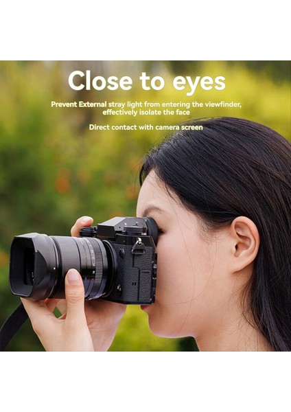 Fujifilm Kameraları Için Silikon Yuvarlak Gözlü VIZÖR-GFX100 Iı GFX100S GFX50S Iı X-H2S X-T5 Için Uyumlu (Yurt Dışından) fırsatları