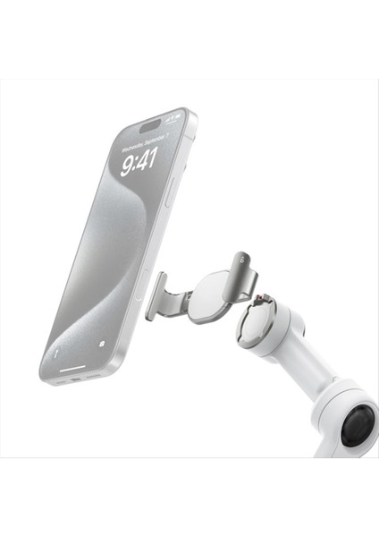 INSTA360 Flow 2 Için Manyetik Telefon Klibi 2 Pro Cep Telefonu Head Yedek Telefon Klibi Geliştirilmiş Kararlılık ve Performans Gri (Yurt Dışından) fiyatları