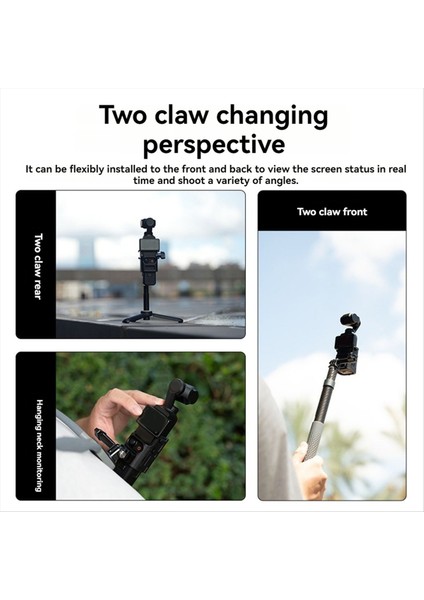 Djı Pocket 3 Kamera Koruyucu Çerçeve Genişleme Soğuk Ayakkabı Adaptörü Tutma Kapağı Koruyucu Kılıf Braket Aksesuarları Için Telesin (Yurt Dışından) indirimleri