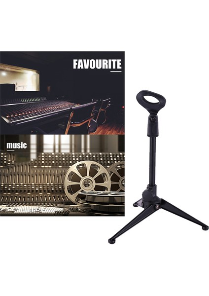 Mikrofon Tripod Stand Masaüstü Stand E300 Mikrofon Tripod Stand Çok Function Kaldırma Standı (Yurt Dışından)