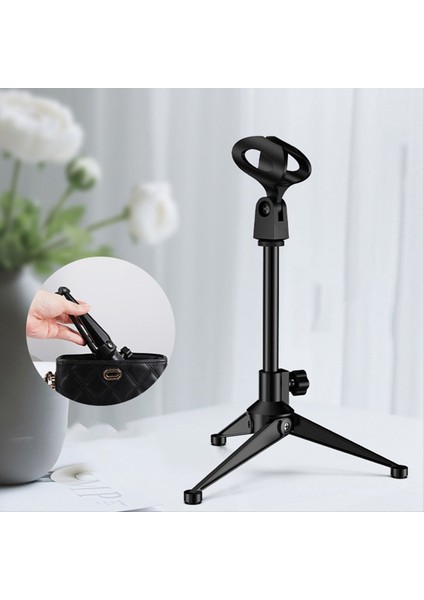 Mikrofon Tripod Stand Masaüstü Stand E300 Mikrofon Tripod Stand Çok Function Kaldırma Standı (Yurt Dışından) indirimleri