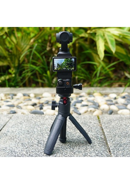 Djı Osmo Cep 3 Kamera Aksesuarları Için Adaptör ve Vidalı Sırt Çantası Klipsi Bisiklet Tutucu ile Genişleme Braket Çerçevesi Siyah (Yurt Dışından) fiyatları