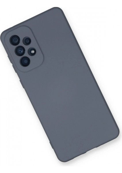 Samsung Galaxy A33 5g Kılıf Nano Içi Kadife Silikon - Gri modelleri