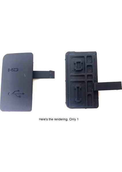 Canon 4000D Dijital Kamera Için USB Lastik Kapı Alt Kapağı (Yurt Dışından)