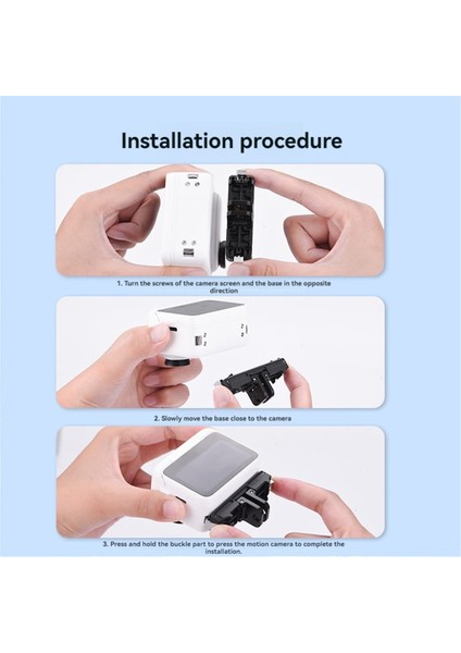 INSTA360 Için 3/3s Manyetik Serbest Bırakma Değişken Çift Arabirim Hızlı Bırakma Kiti (Yurt Dışından)