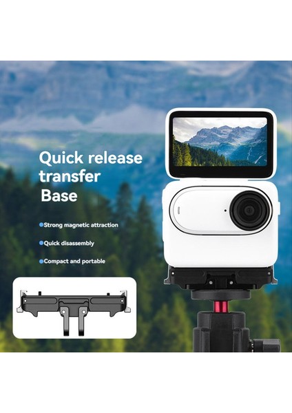 INSTA360 Için 3/3s Manyetik Serbest Bırakma Değişken Çift Arabirim Hızlı Bırakma Kiti (Yurt Dışından) fırsatları