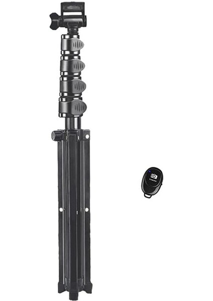 Selfie Stick Phone Tripod &amp Monopod 70 Inç Cep Telefonu Tripod Akıllı Telefon Kayıt/fotoğraf/makyaj (Yurt Dışından)
